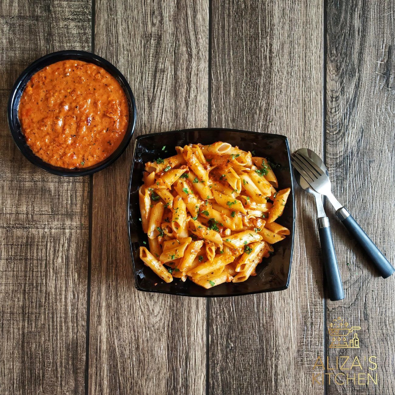 Italian tomato sauce pasta
